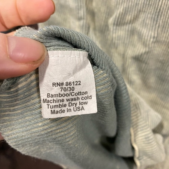 Wild at Heart Cow Skull Long Sleeve Ribbed Tee - Picture 6 of 7